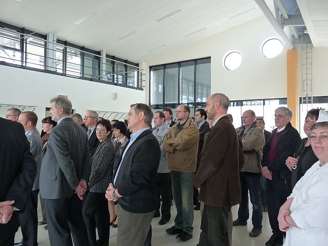 Einweihung neues Wirtschaftsgeb&auml;ude