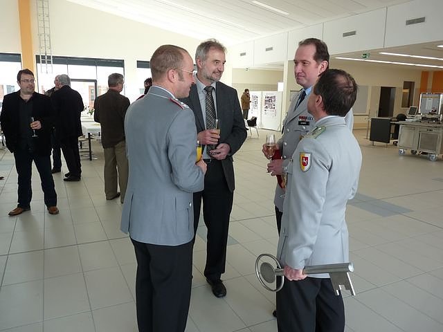 Einweihung neues Wirtschaftsgeb&auml;ude