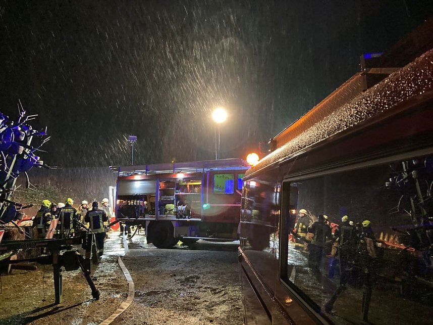 Einsatzrekorde f&uuml;r die Feuerwehr Wasserthaleben