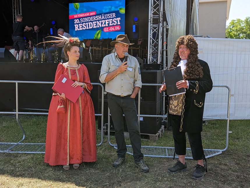 Das 20. Sondersh&auml;user Residenzfest wurde f&uuml;rstlich gefeiert