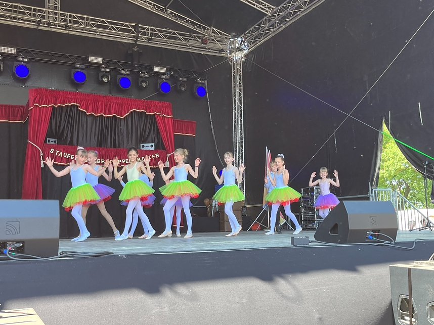 Das Tanzstudio Radeva auf dem Residenzfest