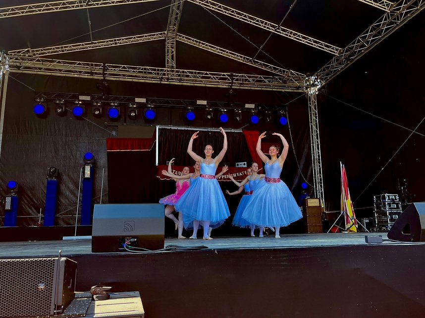 Das Tanzstudio Radeva auf dem Residenzfest