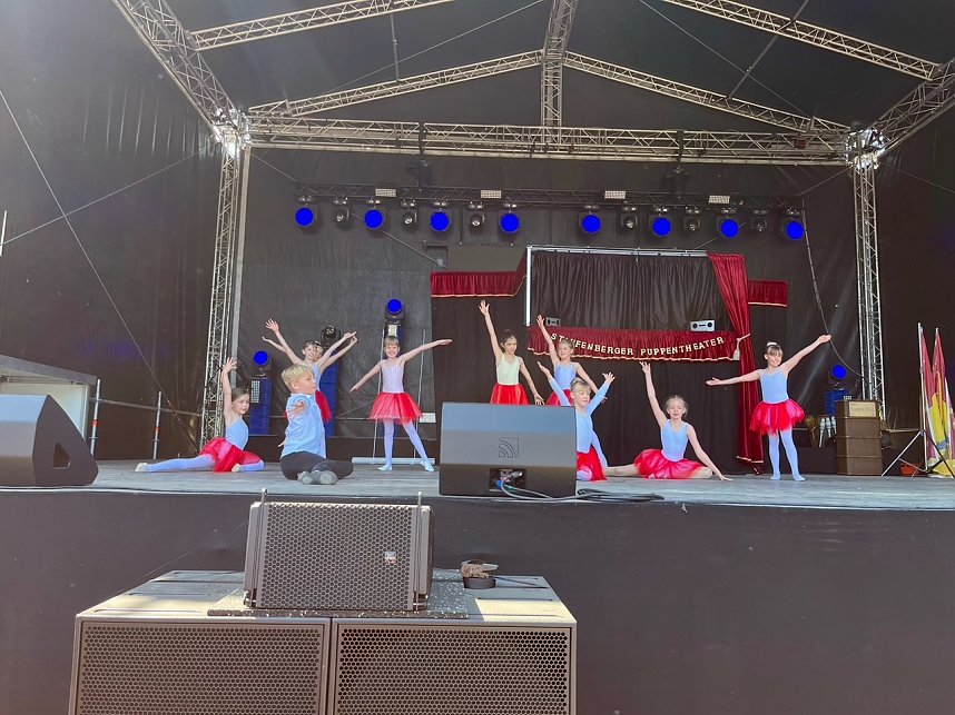 Das Tanzstudio Radeva auf dem Residenzfest