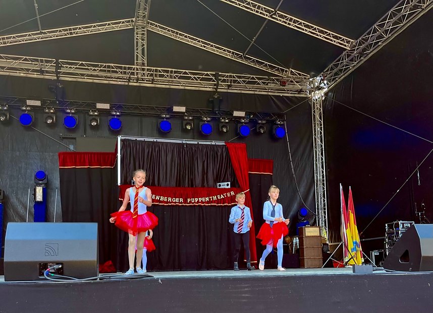 Das Tanzstudio Radeva auf dem Residenzfest