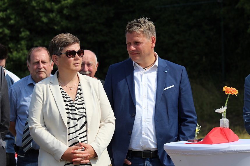 Spatenstich f&uuml;r den Berufsschulen-Campus II in der Salzstra&szlig;e in Sondershausen