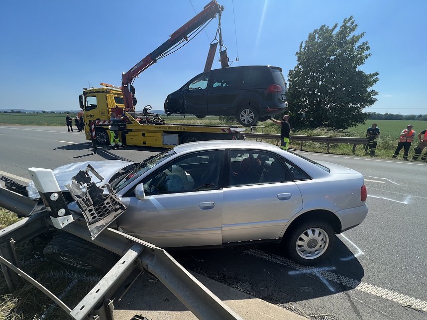 Unfall heute Mittag bei Bielen