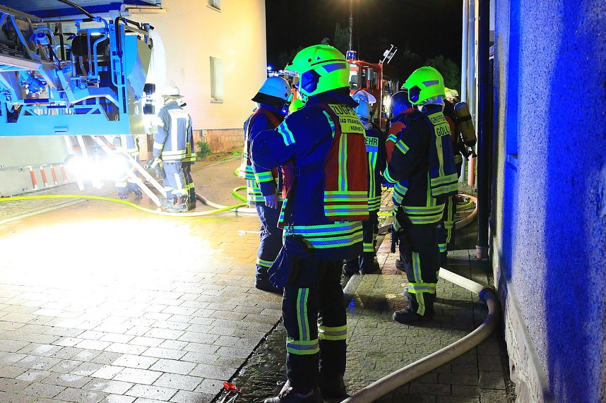 N&auml;chtlicher Brand in Bendeleben