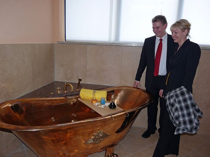 &Uuml;bergabe Therme