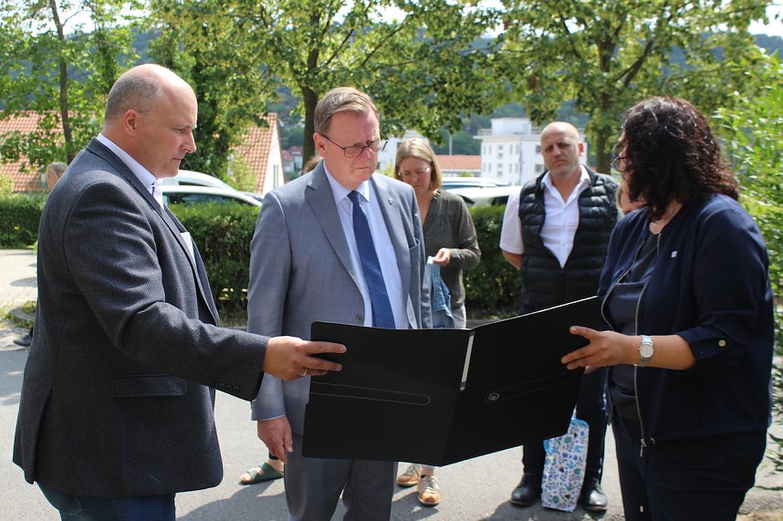 Ministerpr&auml;sident Ramelow besucht Landesmusikakademie Sondershausen auf seiner Sommertour