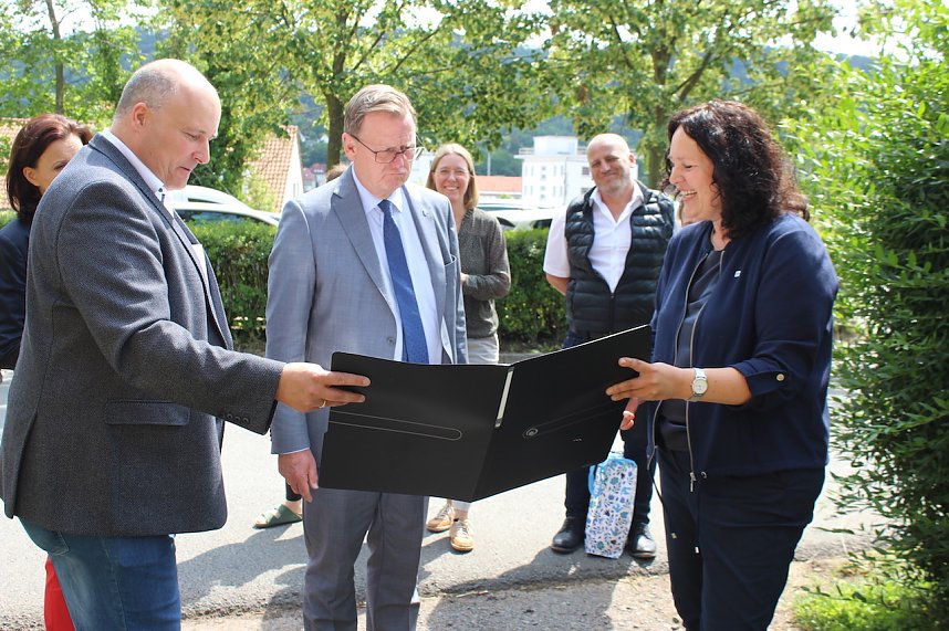 Ministerpr&auml;sident Ramelow besucht Landesmusikakademie Sondershausen auf seiner Sommertour