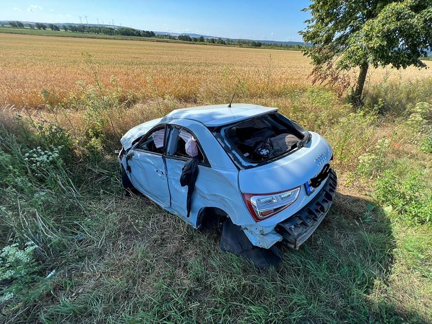 Unfall bei Esperstedt