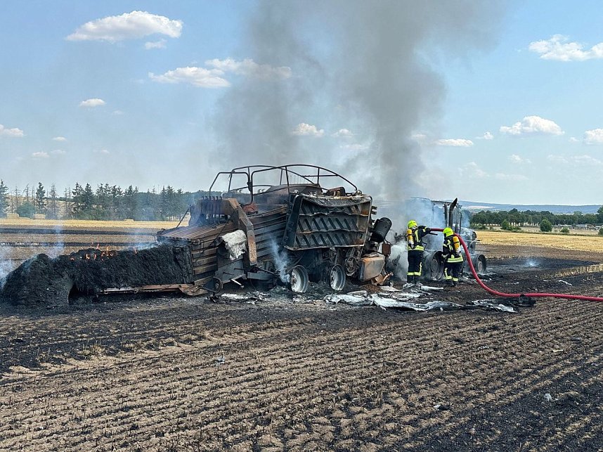 Hoher Sachschaden bei Feldbrand