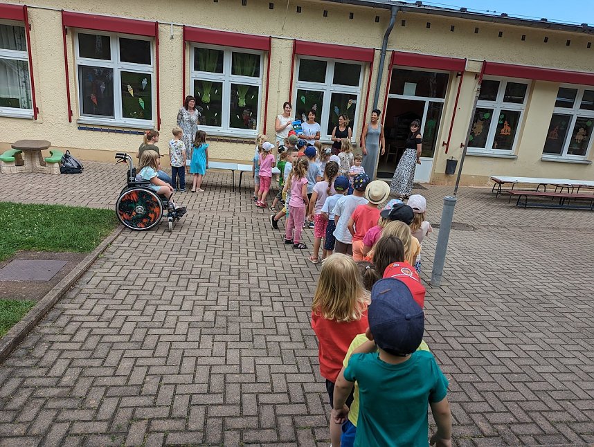 Innenstadtkita in Sondershausen hei&szlig;t jetzt "Die Schlossparkpatzen"