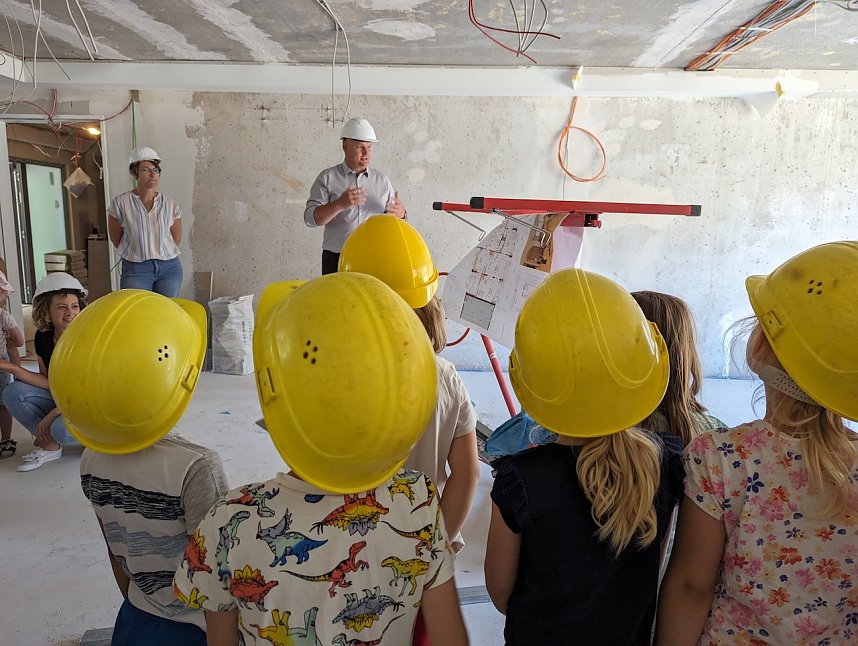 Schlossparkspatzen zu Gast in neuer Kita in Sondershausen