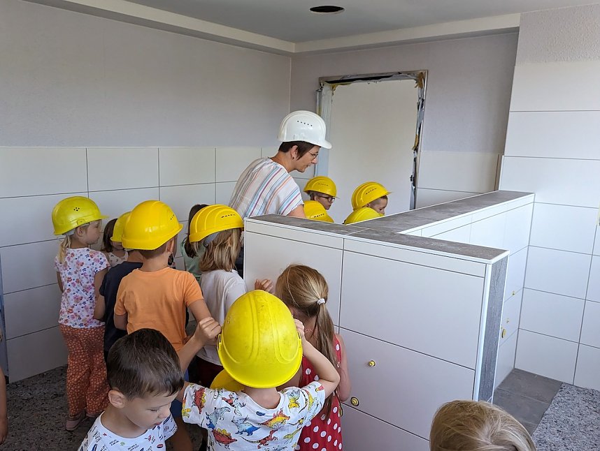 Schlossparkspatzen zu Gast in neuer Kita in Sondershausen