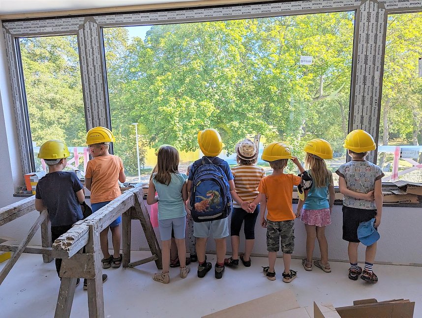 Schlossparkspatzen zu Gast in neuer Kita in Sondershausen