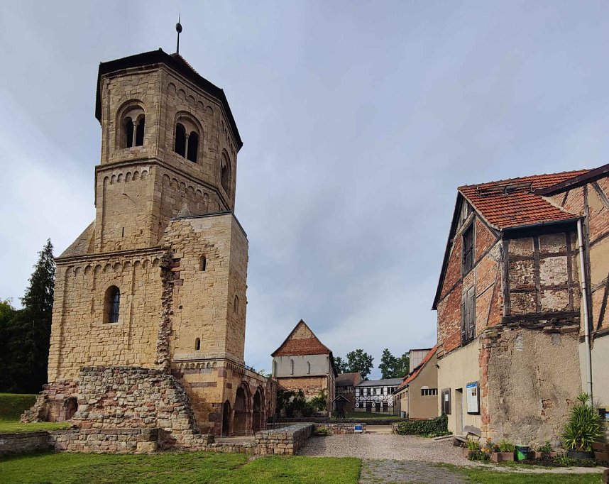 Peter Blei unterwegs im Kloster G&ouml;llingen