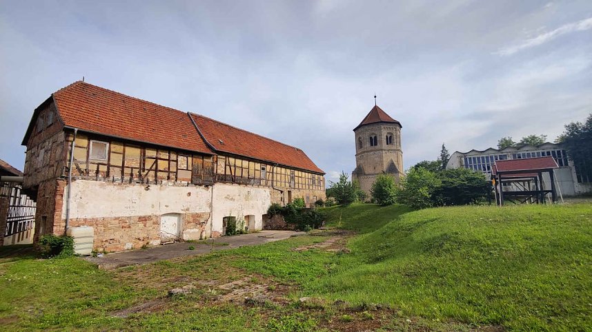 Peter Blei unterwegs im Kloster G&ouml;llingen