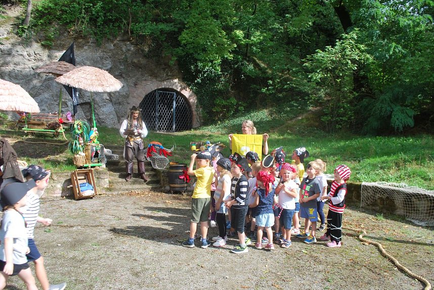 Piratentag f&uuml;r die Kinder der Kindervilla in Bad Frankenhausen