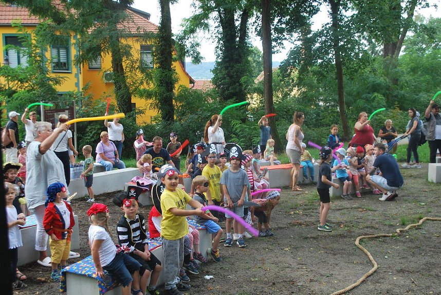 Piratentag f&uuml;r die Kinder der Kindervilla in Bad Frankenhausen