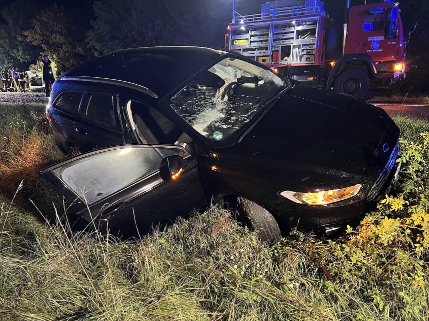 Schwerer Unfall gestern Abend auf der B4