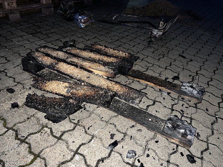 Brand im Baumarkt in der Schachstra&szlig;e in Sondershausen