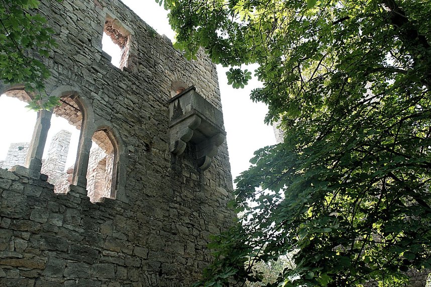 Peter Blei unterwegs auf der Sachsenburg