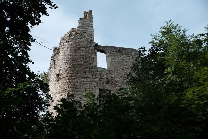 Peter Blei unterwegs auf der Sachsenburg