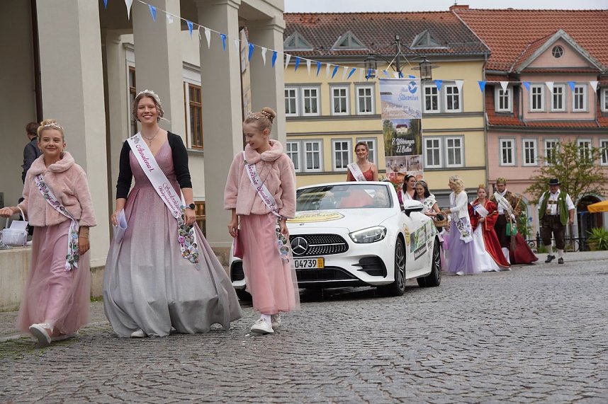 Er&ouml;ffnung des 27. Weinfestes in Sondershausen