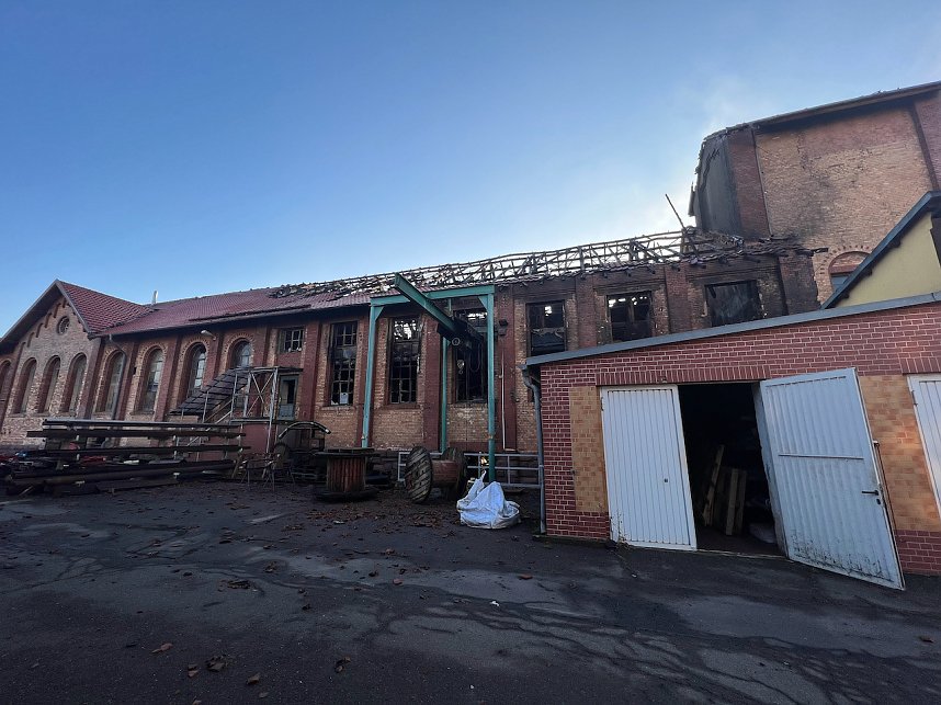 Gro&szlig;brand in Bleicherode