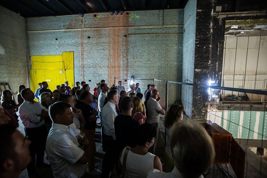 NUV Treffen im neuen Theateranbau