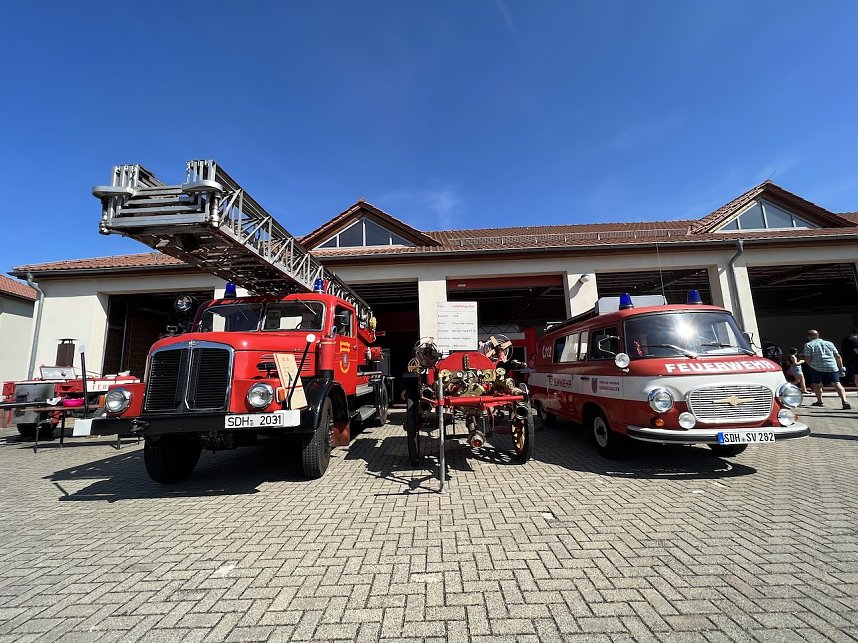 Wipperregatter zum 140-j&auml;hrigen Jubil&auml;um der Feuerwehr Sondershausen-Mitte