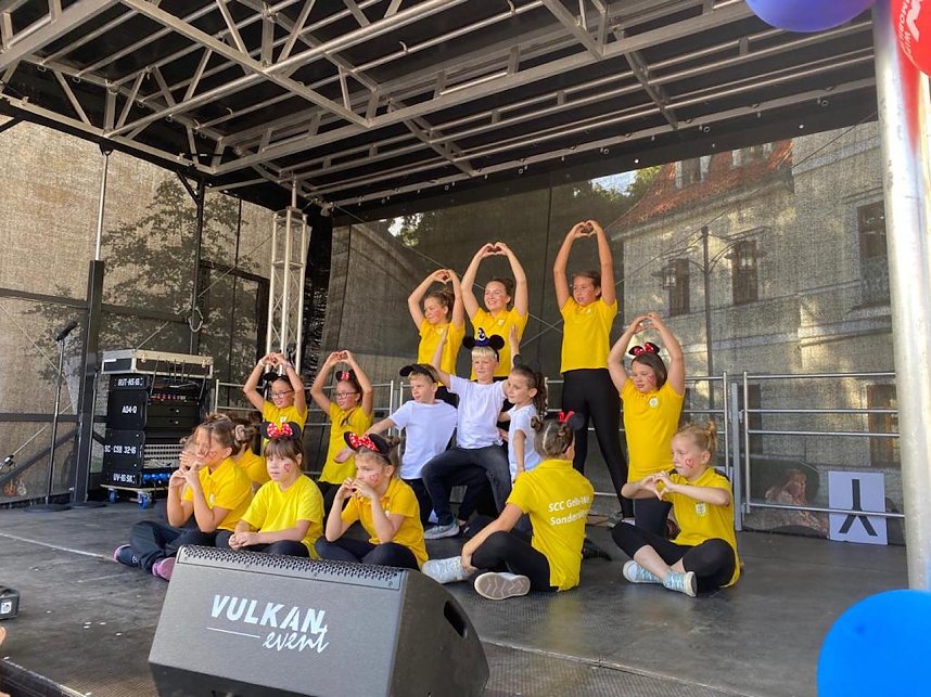 Ausgelassene Stimmung herrschte beim Kinder- und Jugendfestival in Sondershausen