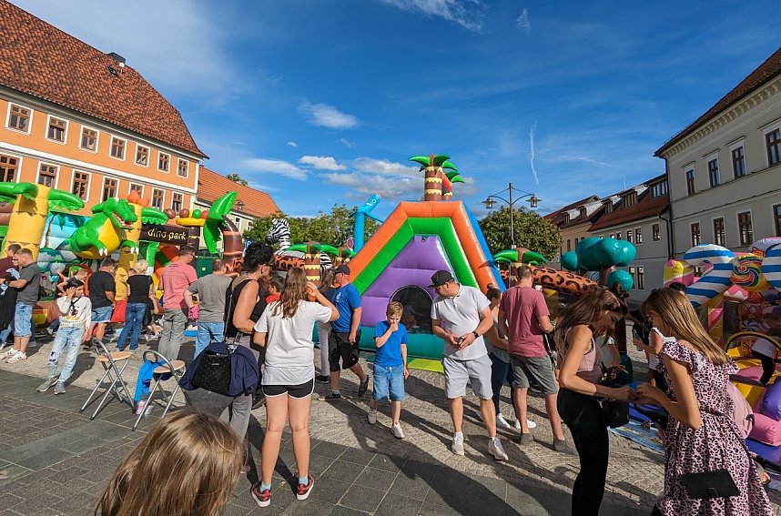 Ausgelassene Stimmung herrschte beim Kinder- und Jugendfestival in Sondershausen