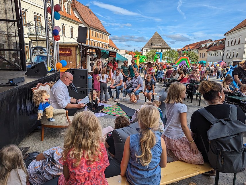 Ausgelassene Stimmung herrschte beim Kinder- und Jugendfestival in Sondershausen