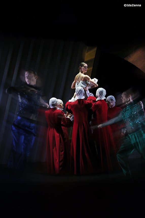 Szene aus dem Ballett "Dornr&ouml;schen"