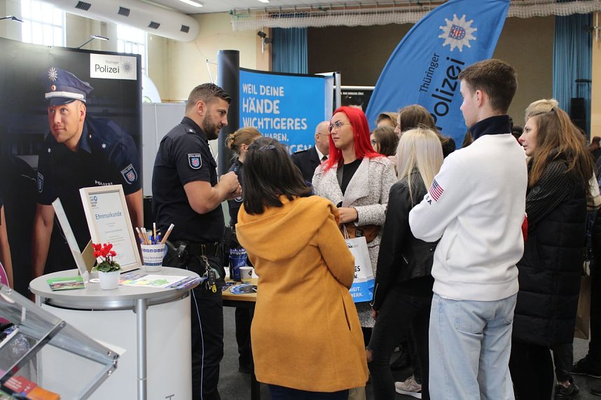 &Uuml;ber 60 Aussteller pr&auml;sentieren sich zum Berufsinformationstag in Sondershausen