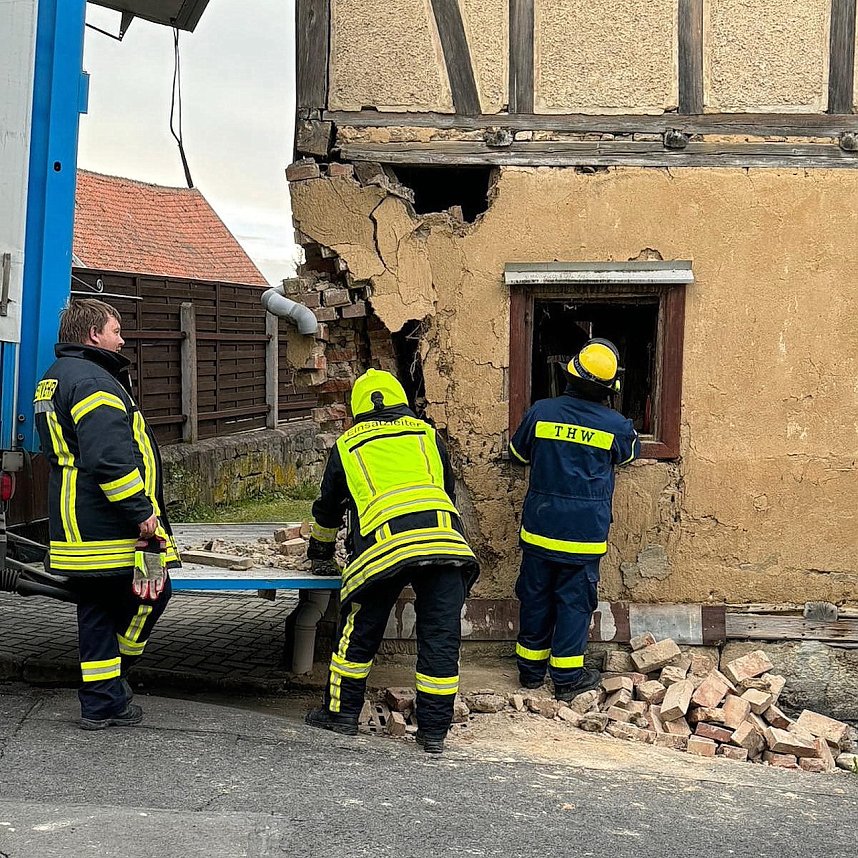 Unfall in Holzthaleben