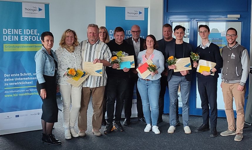 Pitch- und Pr&auml;mierungsveranstaltung im BIC in Sondershausen