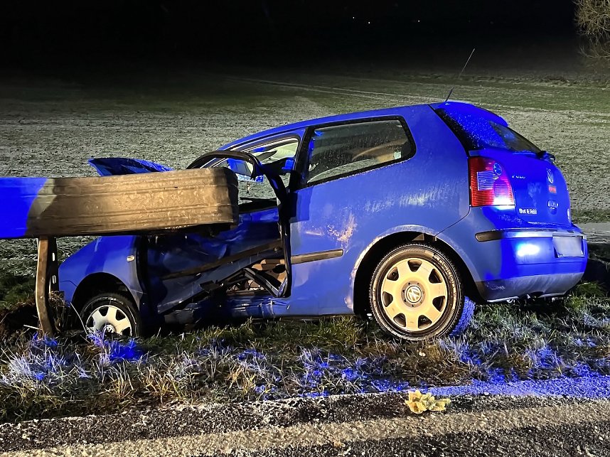 Schwerer Verkehrsunfall bei Gunderslaben
