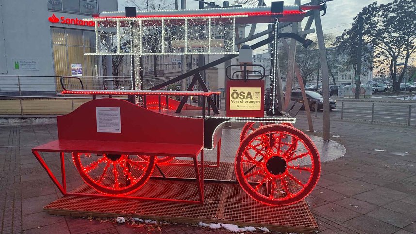 Peter Blei unterwegs in Magdeburg