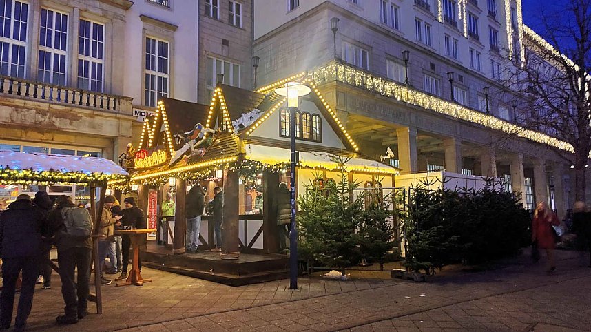 Peter Blei unterwegs in Magdeburg