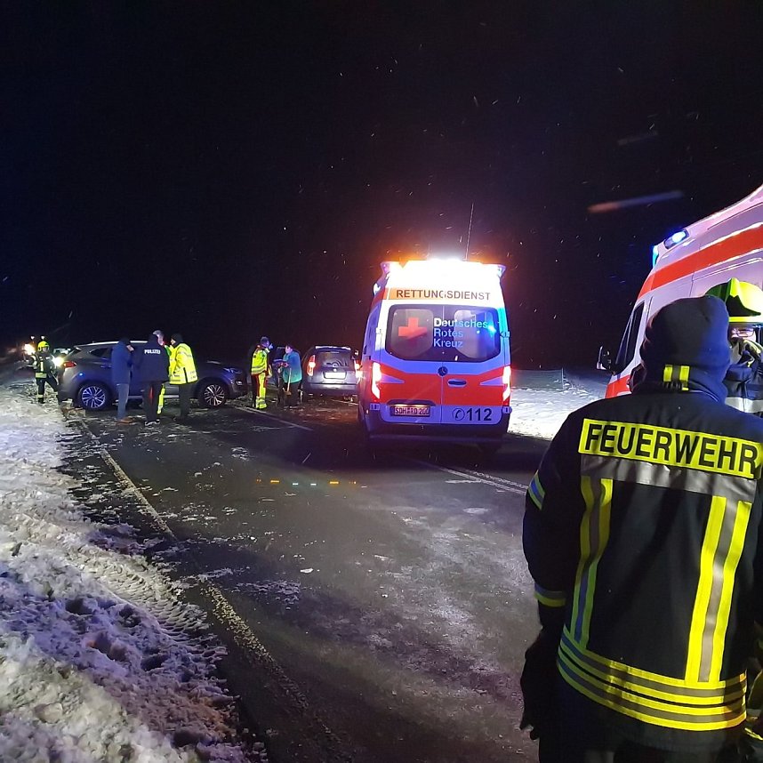 Unfall auf der B4