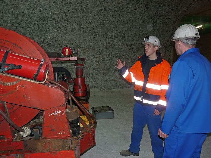 Zwischenpr&uuml;fung Unter Tage