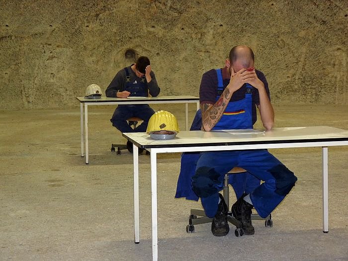 Zwischenpr&uuml;fung Unter Tage