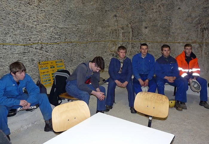 Zwischenpr&uuml;fung Unter Tage