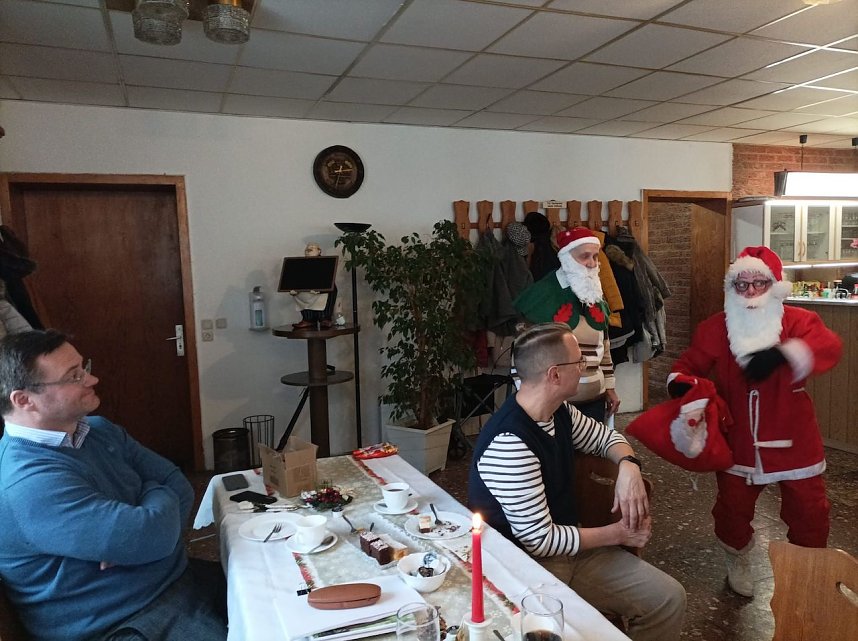 Weihnachtsfeier bei der WG 4 der VS in Sondershausen