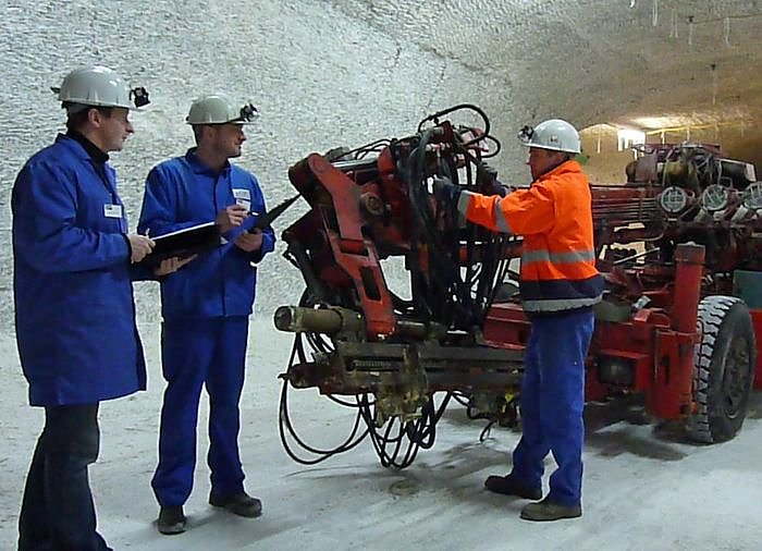 Zwischenpr&uuml;fung Unter Tage