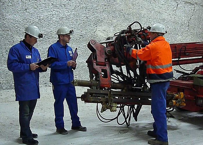 Zwischenpr&uuml;fung Unter Tage