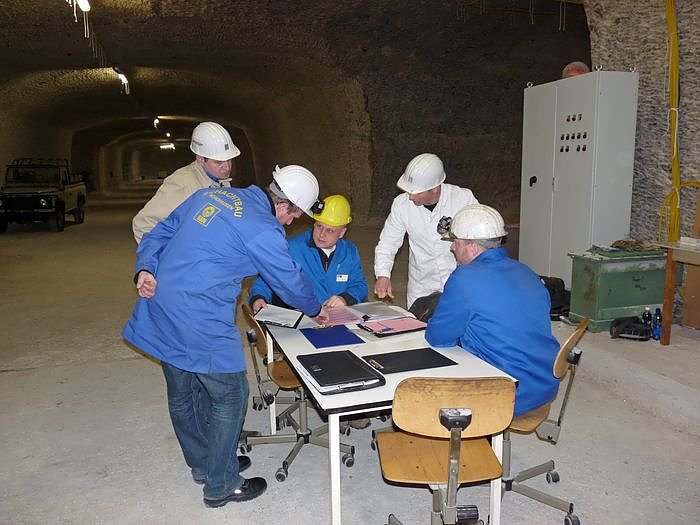 Zwischenpr&uuml;fung Unter Tage